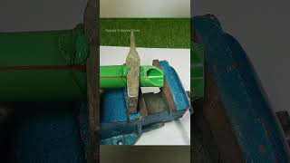 Make a super durable hammer handle from PVC pipe   woodworking tips #woodworking #tips