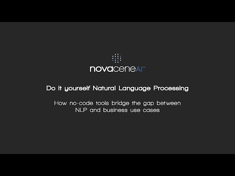 Do it yourself Natural Language Processing (NLP)