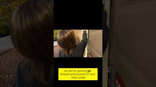 Change Garage Door Keypad Code in 30 seconds #garagedooropener #diy