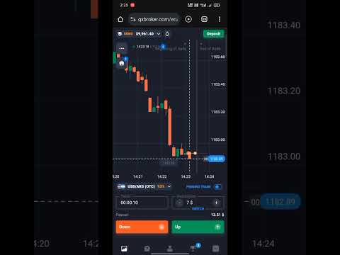 QUOTEX TRADING 📉 DEMO TRAINING 📉