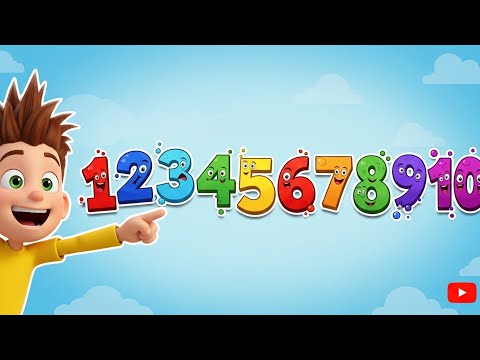Number Names | Number Names 1-10 | One Two Three | Number Spelling | Counting 1 to 10 | #numbers
