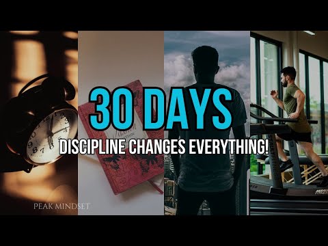 30 Days of DISCIPLINE Changed My Life (Try this)