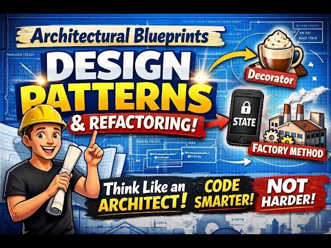 Architectural Blueprints 🏗️ | Design Patterns & Refactoring Explained (Head First Style)