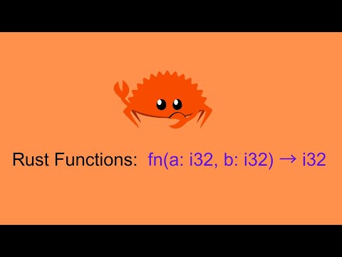 Rust Functions #rustprogramming #coding #learntocode