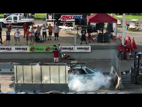 Carlisle performance and style 2k19 burnout contest Acura Integra DA!!