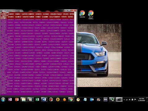 strobe light batch file trick