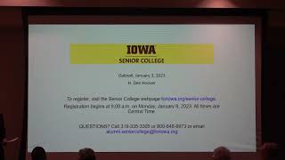H. Dee Hover: UI Senior College