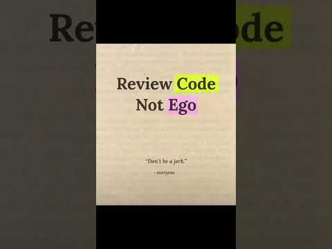 Code review #programming #itcareer