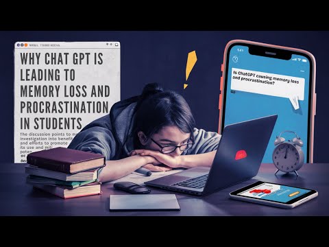 Why ChatGPT is Leading to Memory Loss and Procrastination in Students | CogniHive.tube