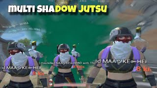 MULTI SHADOW JUTSU IN PUBG LITE || MONTAGE VIDEO || @LouwanGaming