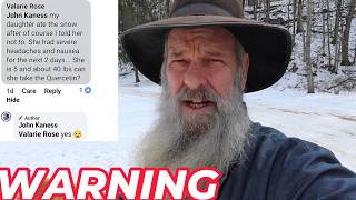 He said "THEY ARE NOT BEEING WARNED LOUD ENOUGH" pay attention