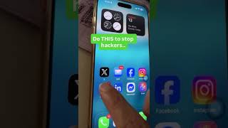 do this to stop hackers from getting into your iphone. #iphone #iphonepromax #iphoneair #ios
