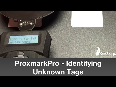 ProxmarkPro - Identifying Unknown Tags