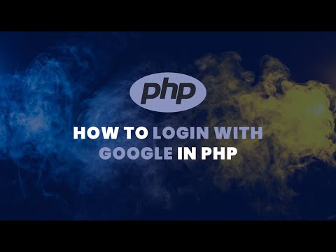 How to Login with Google in PHP