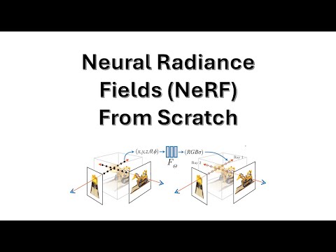 Neural Radiance Fields (NeRF) From Scratch using PyTorch