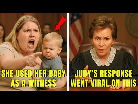 Fat Karen Claimed Her Baby Could Talk — Judge Judy’s Response Left Everyone SHOCKED