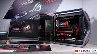 DREAM ASUS ROG RTX 5090 ASTRAL GAMING PC SETUP! | Ryzen9 9950X3D + Hyperion GR701