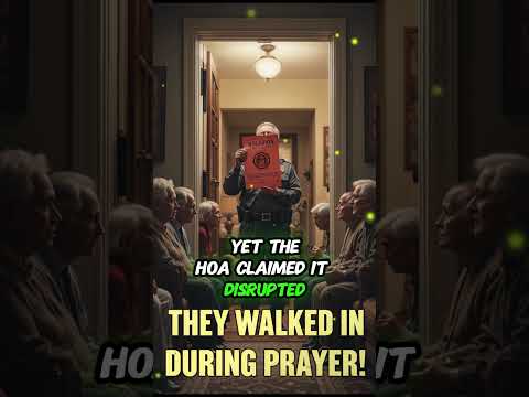 HOA Tried to Stop His Prayer Group—But He Fought Back  #hoadrama, #karen, #shorts