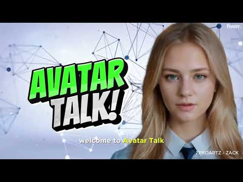 I will invent ai avatar talk video using script or voiceover