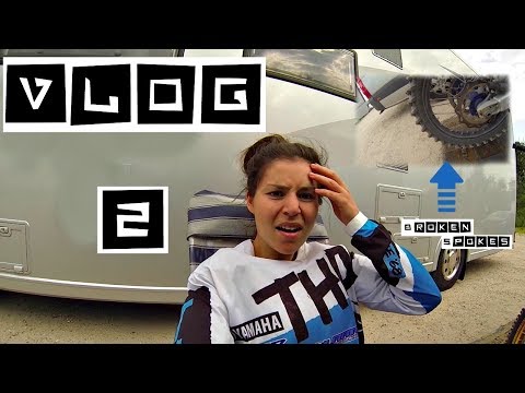 MOTOS, COLLISIONS & BROKEN SPOKES | VLOG
