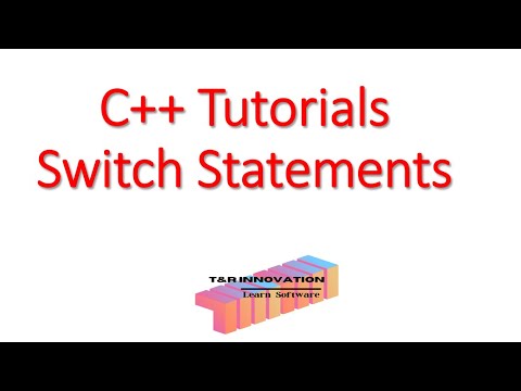 C++ programing - Switch Statements