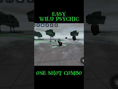 Easy Wild Psychic one shot combo l #foryoypage #roblox #strongestbattlegrounds