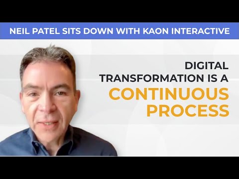 Digital transformation is a continuous process