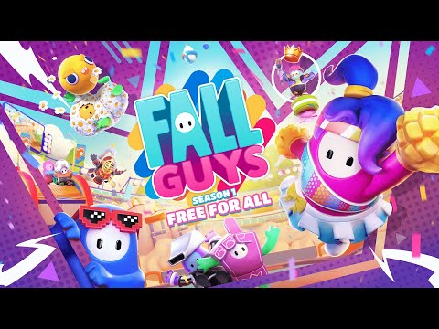 Playing FallGuys for the first time (while recording, read description)
