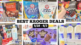 BEST KROGER DEALS | NEW 5X DIGITAL COUPON EVENT | 45+ EASY COUPON DEALS TO SAVE MONEY | 5/28 - 6/3