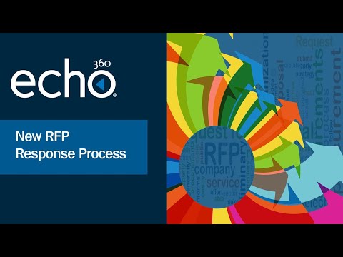 Echo360 RFP Response Process