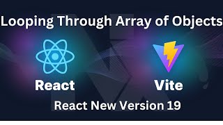 Looping Through Array of Objects React Js 2025 #22
