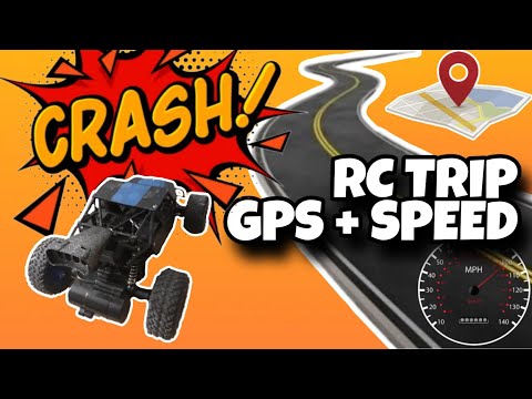 Crash at the end, until the phone holder broke | RC Trip Adventure Car (Mobil Mainan) Relaxing ASMR
