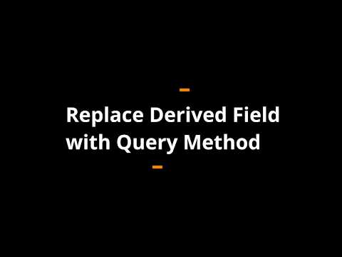 Replace Derived With Query (Part 4)