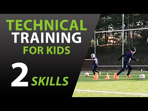 FOOTBALL SKILLS FOR KIDS | TECHNICAL TRAINING 2.PART
