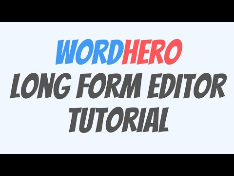WordHero Long Form Editor Full Review | Cheap Jasper AI Alternative