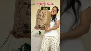 *FREE GIFT* with BlinkIt SUMMER order 😍😮 #shorts #blinkit #summerhits #icecream