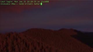 killall Command in Terminal