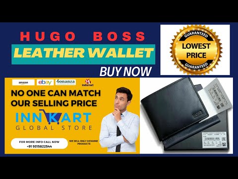 Best Men Leather WALLETS 🔥 HUGO BOSS Mens Asolo Billfold Wallet 🔥  🔥 Unbelievable Lower Price 🔥