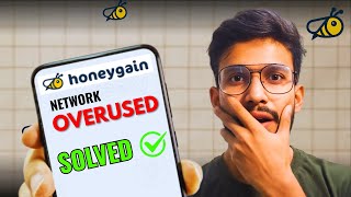 Honeygain Overused Problem Solved || Overused Probelm Nhi Hat Rha || shubhamknows