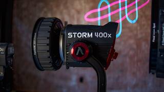 Aputure Storm 400x + CF7 Fresnel Review – vs. 300x & 600x