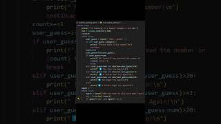 Quick Python Project: Guess the Number! 🎯 #shorts #Python #PythonProjects #PythonBeginner