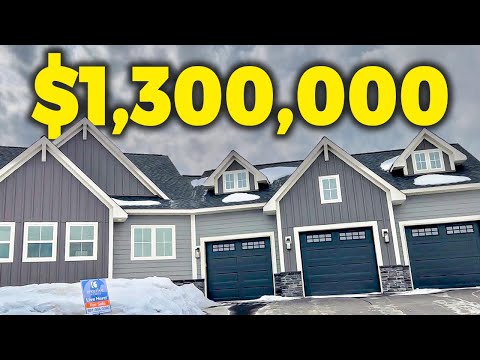Tour a $1,300,00 Lake Elmo Luxury Home (you won't BELIEVE the inside!)