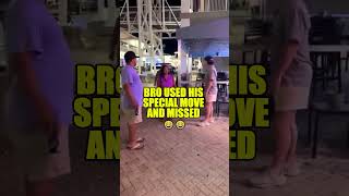 BRO MISSED HIS SPECIAL MOVE! LOL #funny  #comedy
