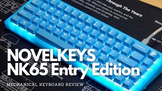 Novelkeys NK65 Entry Edition Mechanical Keyboard Review