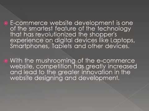 eCommerce Website Development India