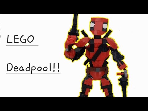 Custom Lego Deadpool Figure