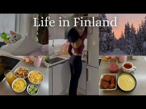Days in my life in Finland | Solo living diaries | Cozy cooking & cleaning | Life of an introvert