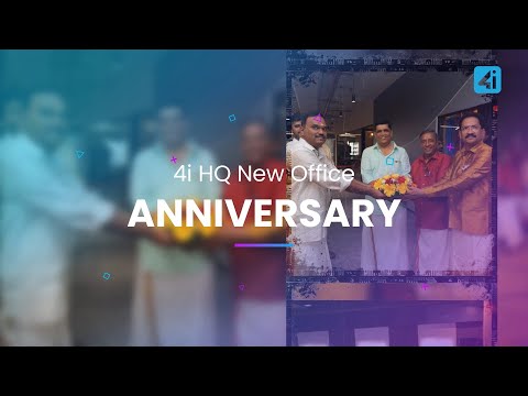 4i HQ First Anniversary!