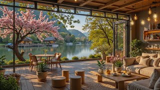 Calm Spring Jazz By The Water - Soft Jazz Music To Melt Stress And Bring The Mind Back To Balance