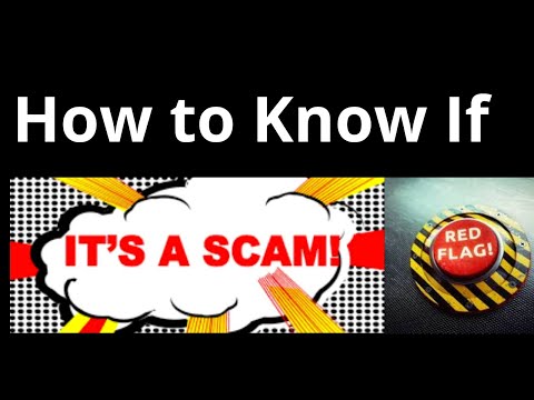 How to Identify a Scam Video:  Don't Be a Victim of Financial Scams ( Say No to Scammers in 2021)